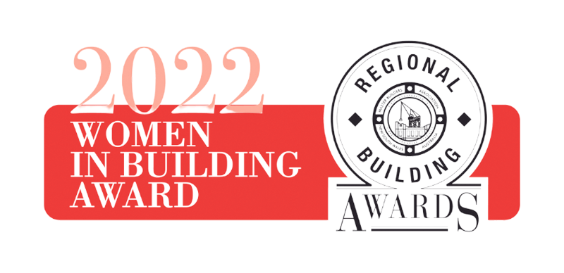 Regional building awards women in building award